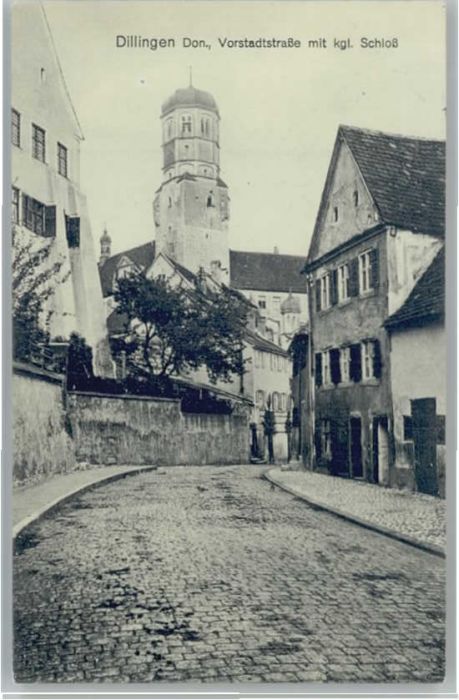 Dillingen Donau Schloss Vorstadt Strasse