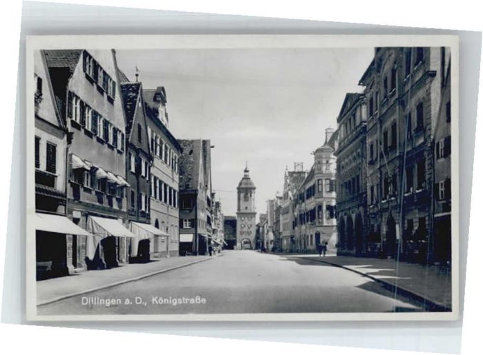 Dillingen Donau Königstrasse