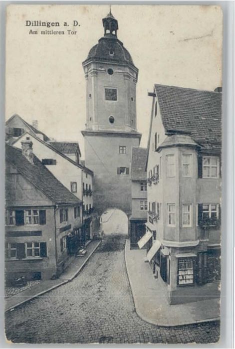 Dillingen Donau Mittleres Tor