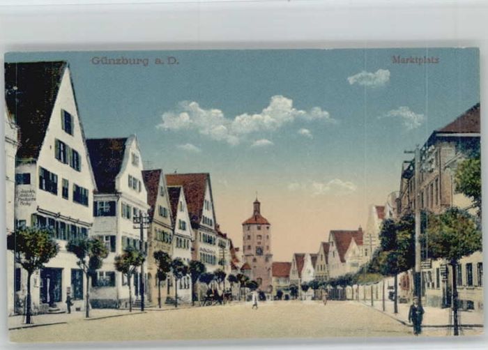 Guenzburg arktplatz