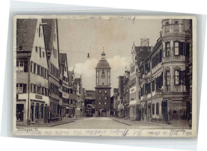 Dillingen Donau Königstrasse
