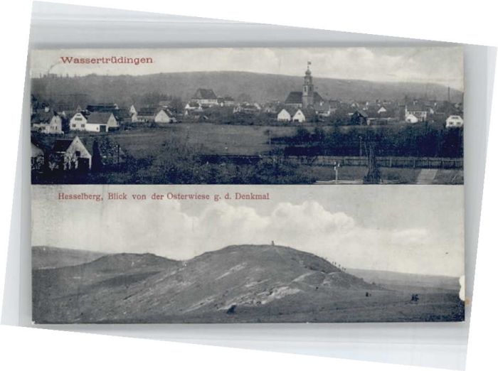 Wassertruedingen esselberg