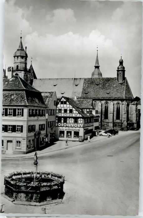 Feuchtwangen Stifts Kirche