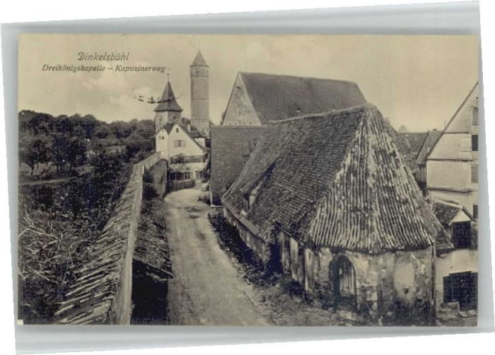 Dinkelsbuehl reikönigs Kapelle Kapuzinerweg x