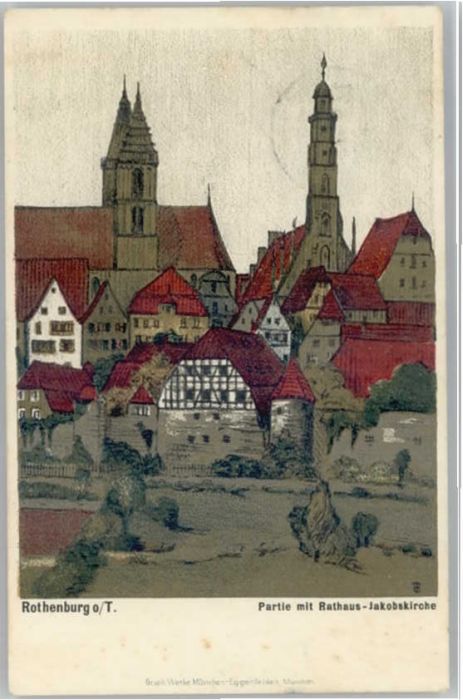 Rothenburg Tauber Jakobs Kirche