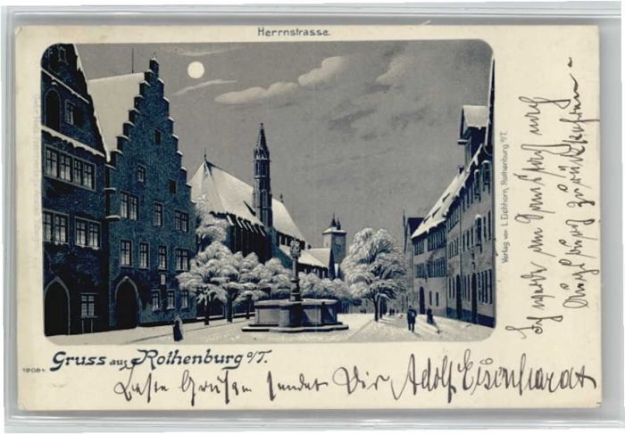 Rothenburg Tauber Herrnstrasse