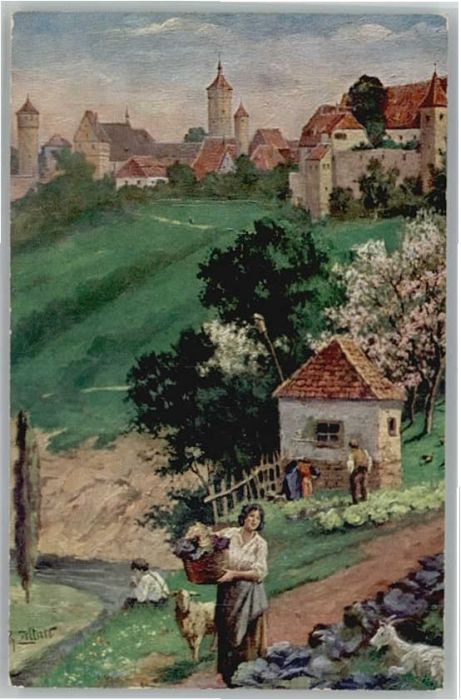 Rothenburg Tauber Künstler Zeltner