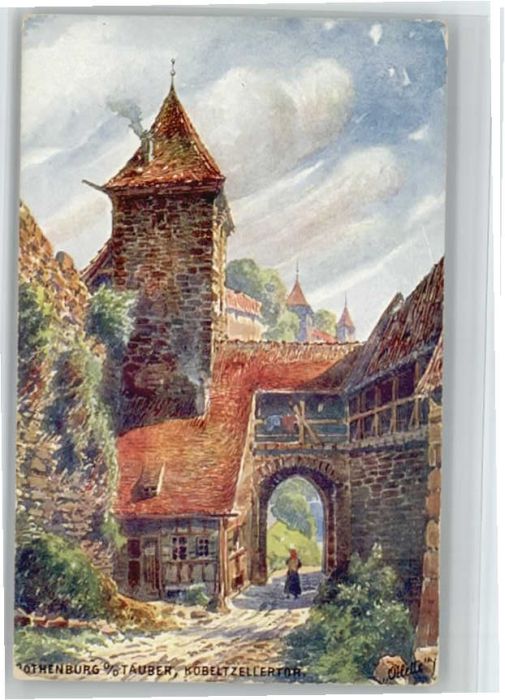 Rothenburg Tauber Kobeltzellertor