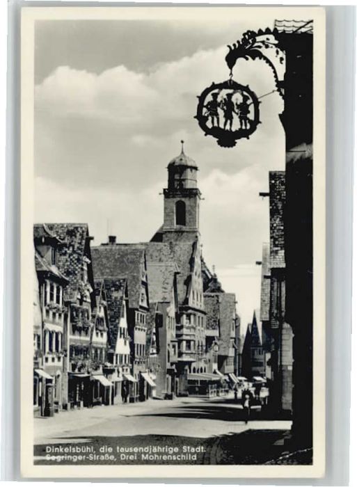 Dinkelsbuehl egringer Strasse Drei Mohrenschild