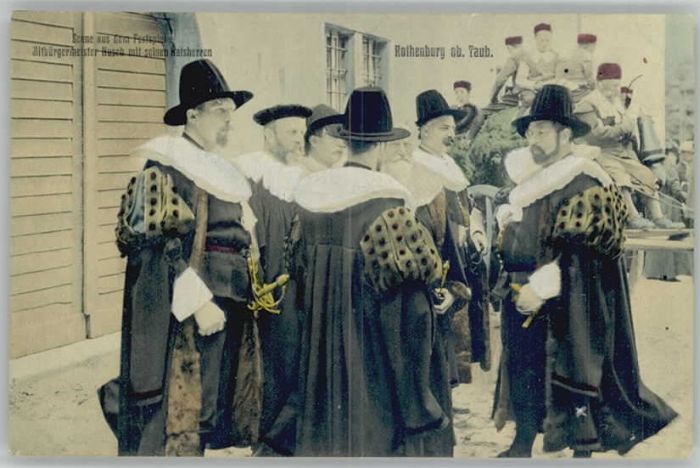 Rothenburg Tauber Altbürgermeister Nusch