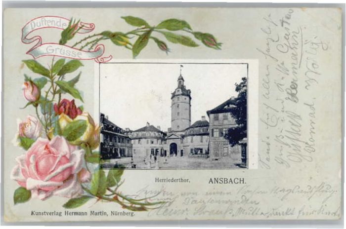 Ansbach Mittelfranken Ansbach Herrieder Tor