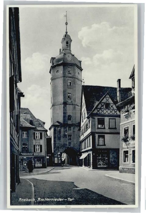 Ansbach Mittelfranken Ansbach Herrieder Tor