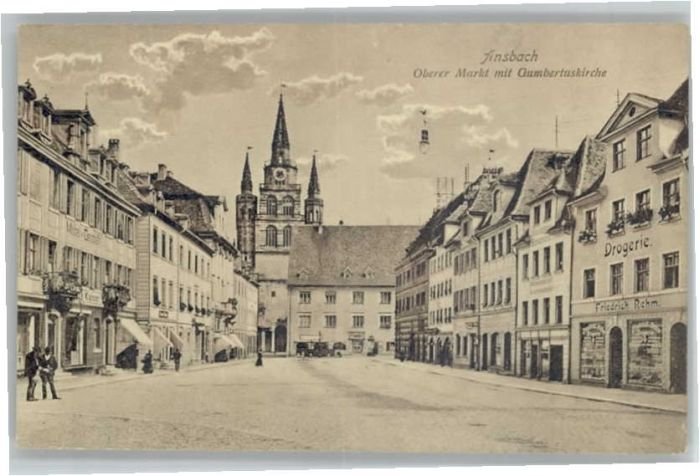 Ansbach Mittelfranken Ansbach St Gumbertus Kirche