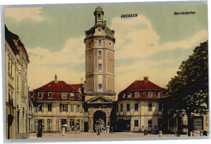 Ansbach Mittelfranken Ansbach Herriedertor