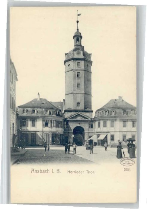 Ansbach Mittelfranken Ansbach Herriederthor