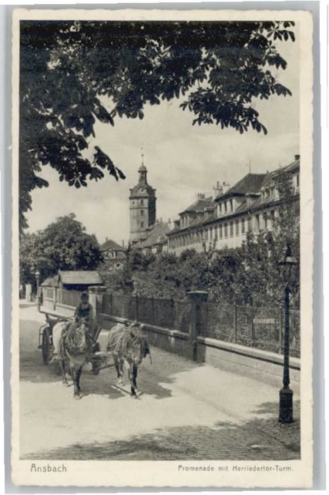 Ansbach Mittelfranken Ansbach Herrieder Turm