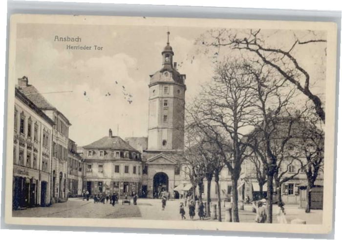 Ansbach Mittelfranken Ansbach Herrieder Tor