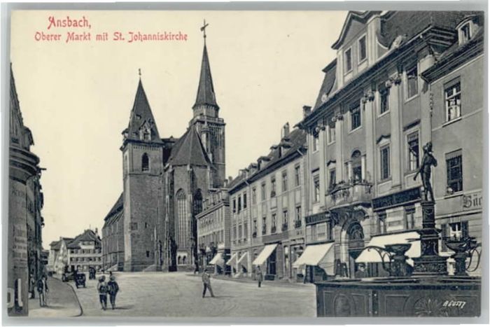 Ansbach Mittelfranken Ansbach St Johannis Kirche