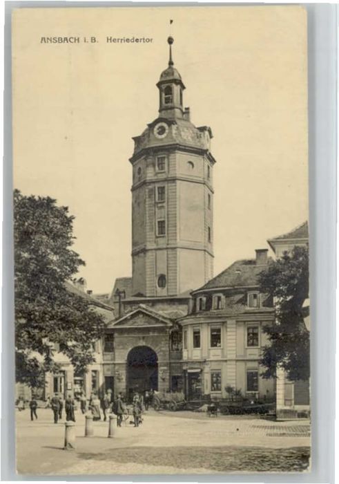 Ansbach Mittelfranken Ansbach Herriedertor