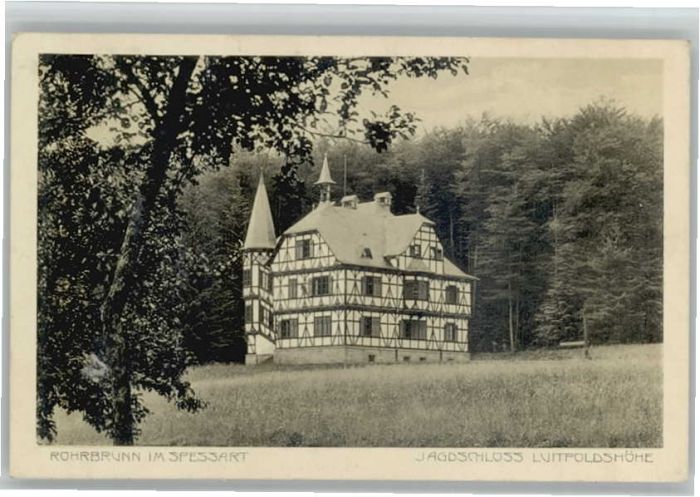 Rohrbrunn Jagdschloss Luitpoldshöhe