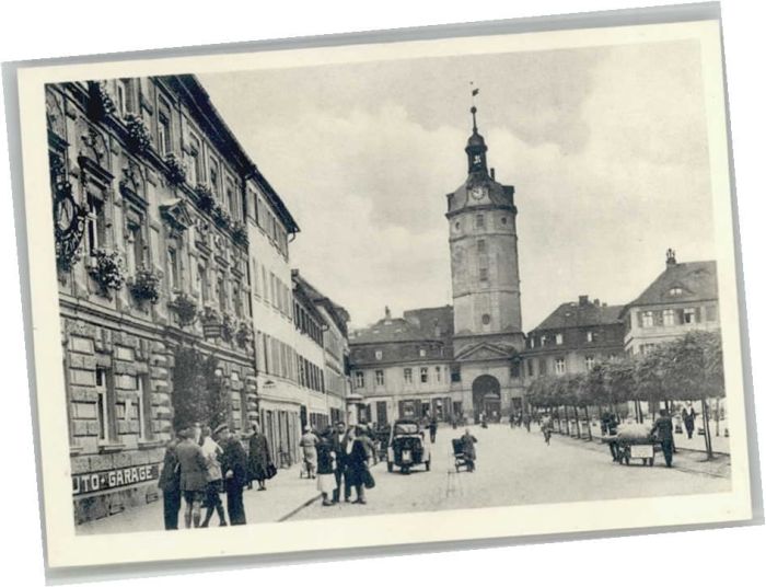 Ansbach Mittelfranken Ansbach Maximilianstrasse Herrieder Tor