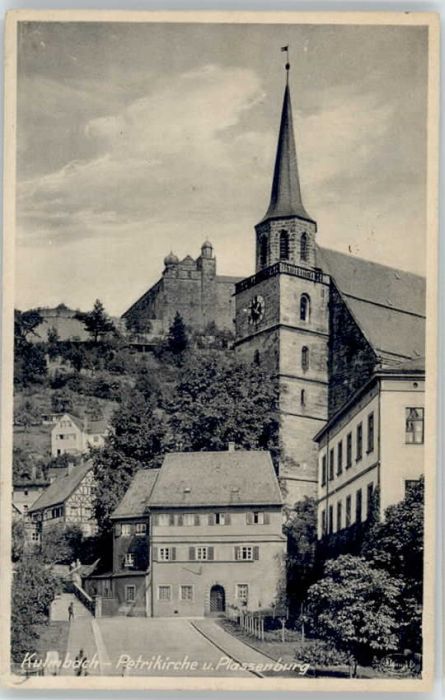 Kulmbach Bayern Petrikirche Plassenburg