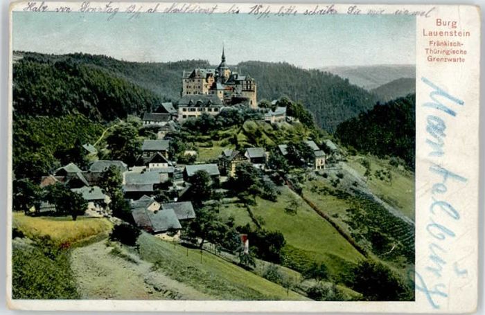 Lauenstein Oberfranken Burg Lauenstein