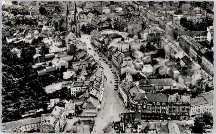 Hof Saale Hof Fliegeraufnahme