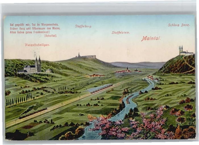 Vierzehnheiligen Staffelberg Schloss Banz Maintal