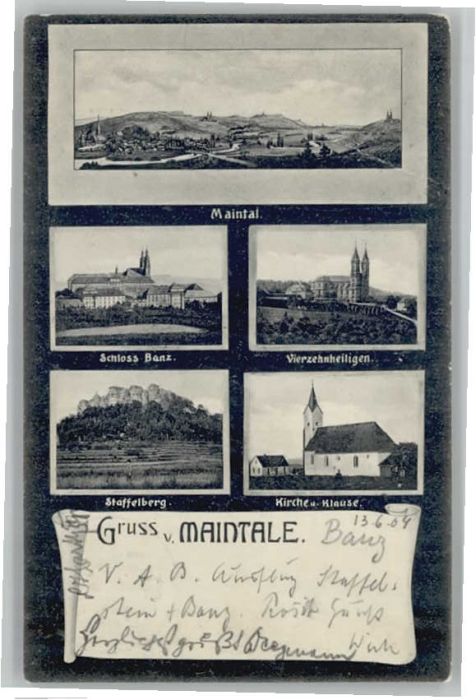 Schloss Banz Vierzehnheiligen Staffelberg Maintal