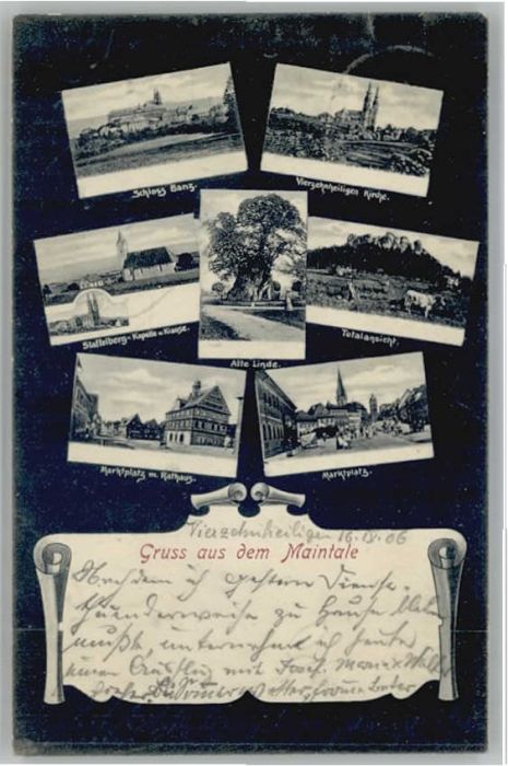 Vierzehnheiligen Schloss Banz Staffelberg Marktplatz Rat