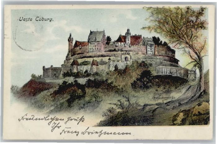 Coburg Veste Künstler Rothenberger