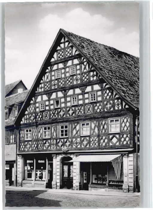 Coburg Bayern Fachwerkhaus Steinweg