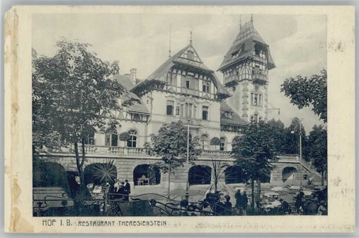 Hof Saale Hof Restaurant Theresienstein