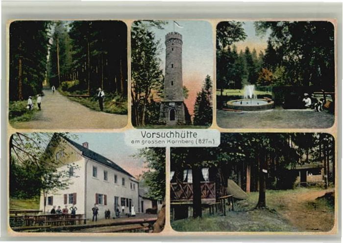 Spielberg Selb [Stempelabschlag] Vorsuchhütte Kornberg