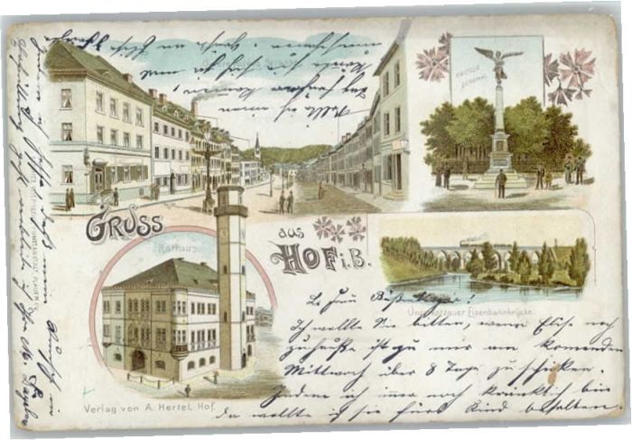 Hof Saale Hof Rathaus Ludwigstrasse