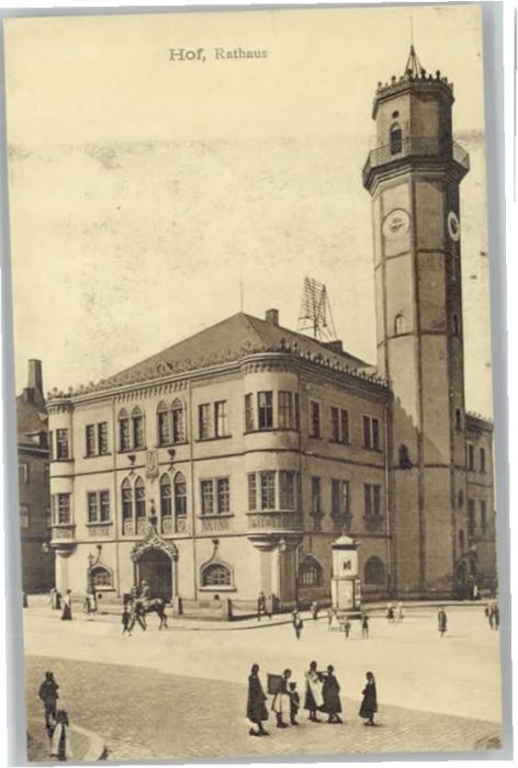 Hof Saale Hof Rathaus