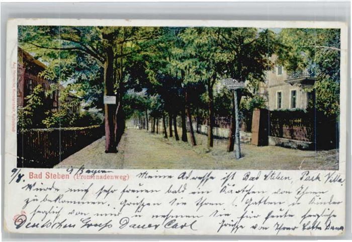 Bad Steben Promenadenweg