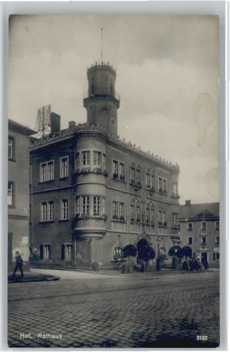 Hof Saale Hof Rathaus