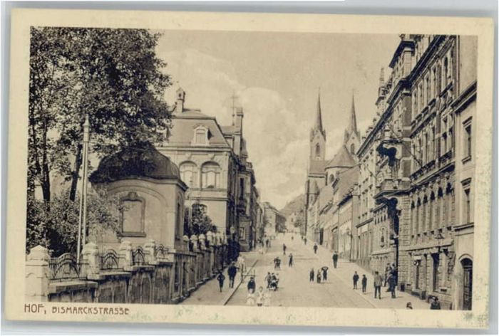 Hof Saale Hof Bismarckstrasse