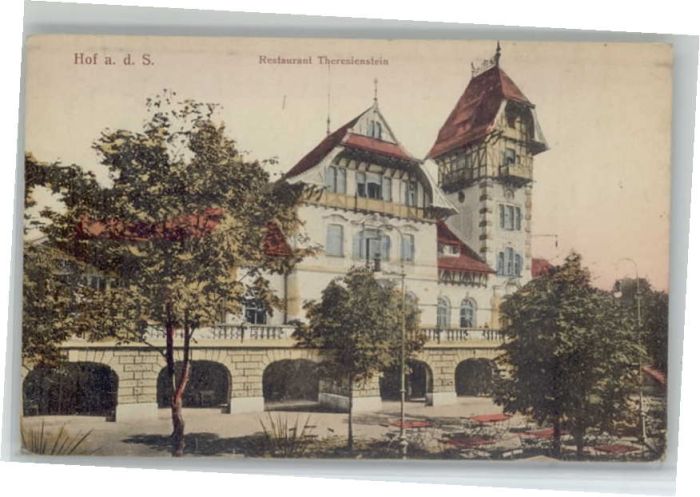 Hof Saale Hof Restaurant Theresienstein