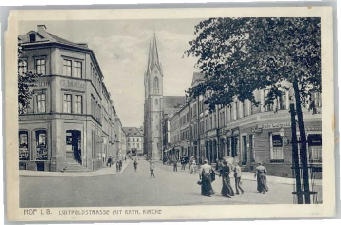 Hof Saale Hof Luitpoldstrasse