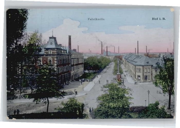 Hof Saale Hof Fabrikzeile