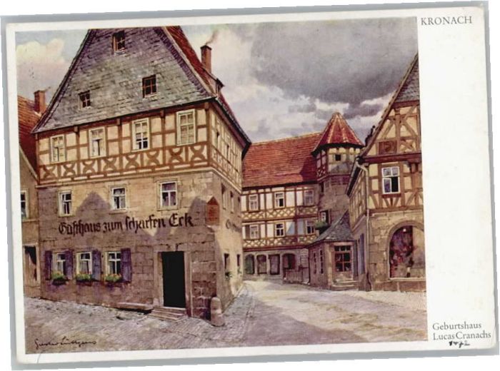 Kronach Oberfranken Kronach Geburtshaus Lucas Cranachs Küns