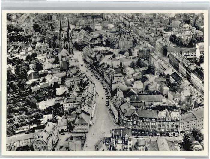 Hof Saale Hof Fliegeraufnahme