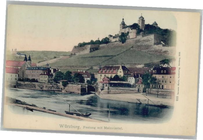 WueRZBURG Bayern estung Mainviertel