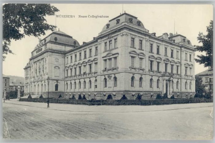 WueRZBURG Bayern eues Collegienhaus