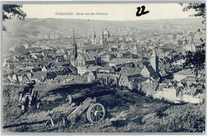 WueRZBURG Bayern lick von Festung