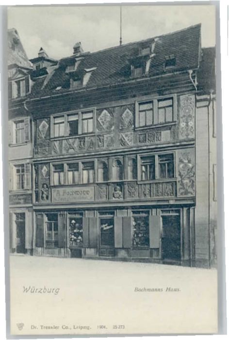 WueRZBURG Bayern achmanns Haus