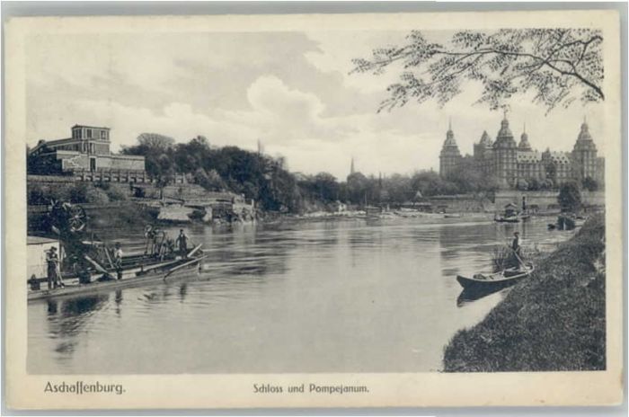 Aschaffenburg Main Aschaffenburg Schloss Pompejanum